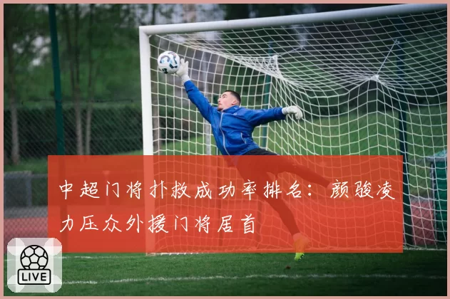 中超门将扑救成功率排名：颜骏凌力压众外援门将居首